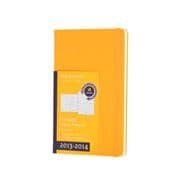 Moleskine 2013-2014 Turntable Planner, 18 Month, Pocket, Weekly, Orange Yellow, Hard Cover (3.5 x 5.5)