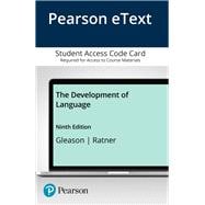 Development of Language, The, Enhanced Pearson eText -- Access Card