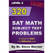 320 Sat Math Subject Test Problems Arranged by Topic and Difficulty Level - Level 2