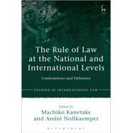 The Rule of Law at the National and International Levels Contestations and Deference