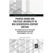 Printed Drama and Political Instability in Mid-Seventeenth Century Britain