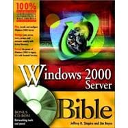 Windows<sup>®</sup> 2000 Server Bible