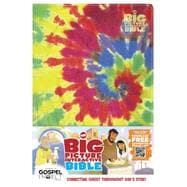 The Big Picture Interactive Bible for Kids, Multicolor Tie-Dye LeatherTouch Connecting Christ Throughout God's Story