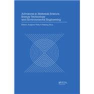 Advances in Materials Sciences, Energy Technology and Environmental Engineering: Proceedings of the International Conference on Materials Science, Energy Technology and Environmental Engineering, MSETEE 2016, Zhuhai, China, May 28-29, 2016