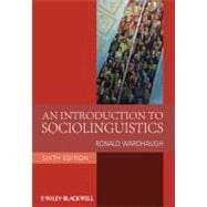 An Introduction to Sociolinguistics