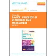 Handbook of Veterinary Pain Management Pageburst E-book on Vitalsource Retail Access Card