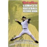 Complete Baseball Record Book, 2002 : Includes the Historical 2000 Season