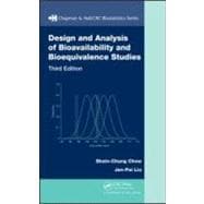Design and Analysis of Bioavailability and Bioequivalence Studies, Third Edition
