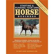 Starting & Running Your Own Horse Business
