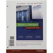 Statistics for Managers Using Microsoft Excel, Student Value Edition with PHStat