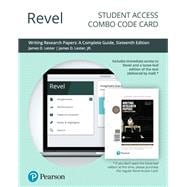 Revel for Writing Research Papers A Complete Guide -- Combo Access Card