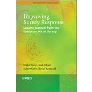 Improving Survey Response Lessons Learned from the European Social Survey