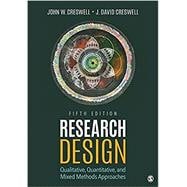 Research Design Qualitative, Quantitative, and Mixed Methods Approaches VitalSource eBook