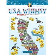 Creative Haven U.S.A. Whimsy A WordPlay Coloring Book