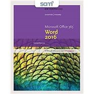 Bundle: New Perspectives Microsoft Office 365 & Word 2016: Comprehensive, Loose-leaf Version + SAM 365 & 2016 Assessments, Trainings, and Projects with 1 MindTap Reader Multi-Term Printed Access Card
