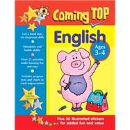Coming Top English Ages 3-4 Get A Head Start On Classroom Skills - With Stickers!
