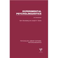Experimental Psycholinguistics (PLE: Psycholinguistics)