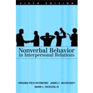 Nonverbal Behaviour in Interpersonal Relations