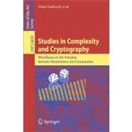 Studies in Complexity and Cryptography : Miscellanea on the ..., 9783642226694