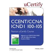 CCENT/CCNA (ICND1 100-105) official cert guide (1 Year)