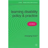 Learning Disability Policy and Practice