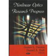 Nonlinear Optics Research Progress