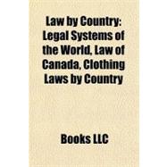 Law by Country : Legal Systems of the World, Law of Canada, Clothing Laws by Country