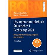Lösungen zum Lehrbuch Steuerlehre 1 Rechtslage 2024