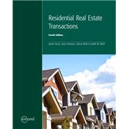 RESIDENTIAL REAL ESTATE TRANSACTIONS, 4TH EDITION