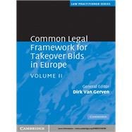 Common Legal Framework for Takeover Bids in Europe