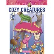 Creative Haven Cozy Creatures Coloring Book