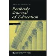 Reexamining Relations and a Sense of Place Between Schools and Their Constituents : A Special Issue of the 