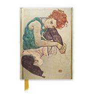 Seated Woman by Egon Schiele Foiled Journal