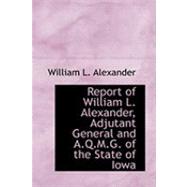 Report of William L. Alexander, Adjutant General and A.q.m.g. of the State of Iowa