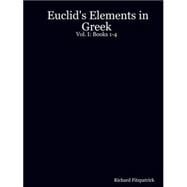 Euclid's Elements in Greek:: Books 1-4