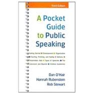 Pocket Guide to Public Speaking 3e & SpeechClass