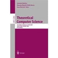 Theoretical Computer Science: Proceedings of the 7th Italian Conference, Ictcs 2001, Torino, Italy, October 4-6, 2001