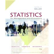 Statistics for Management and Economics   XLSTAT Bind-in VitalSource eBook