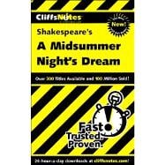CliffsNotes on Shakespeare's A Midsummer Night's Dream