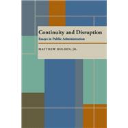 Continuity and Disruption