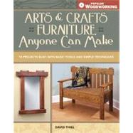 Arts & Crafts Furniture Anyone Can Make