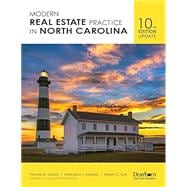Modern Real Estate Practice in North Carolina, 10th Edition Update