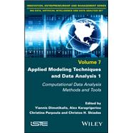 Applied Modeling Techniques and Data Analysis 1 Computational Data Analysis Methods and Tools