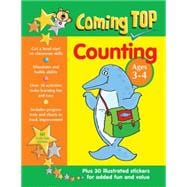 Coming Top Counting Ages 3-4 Get A Head Start On Classroom Skills - With Stickers!