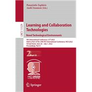 Learning and Collaboration Technologies. Novel Technological Environments