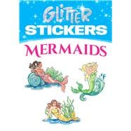 Glitter Mermaids Stickers book cover, ISBN 9780486456744