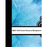 BMGT 3354 Human Resource Management, 5th Edition