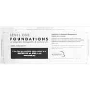 Exam Voucher for Foundations of Restaurant Management & Culinary Arts Level 1