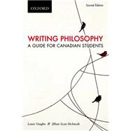 Writing Philosophy: A Guide for Canadian Students, Second Canadian Edition