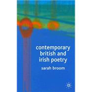 Contemporary British and Irish Poetry An Introduction